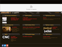 Tablet Screenshot of groupe25images.fr